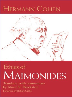 cover image of Ethics of Maimonides